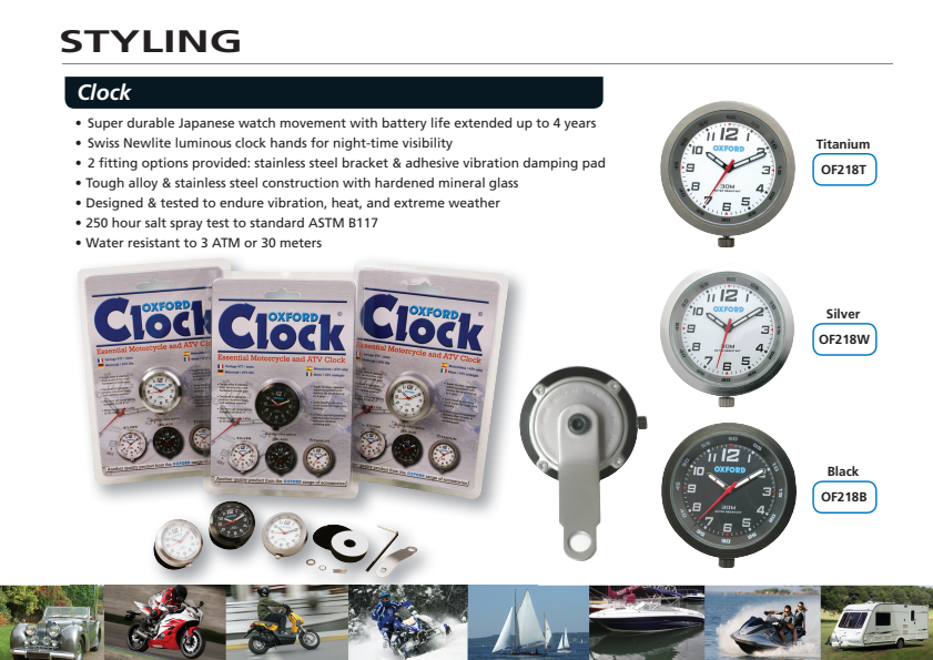 

OF218 Analogue Clock

